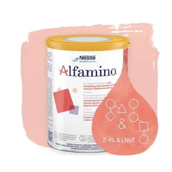 Alfamino® produkter packshot