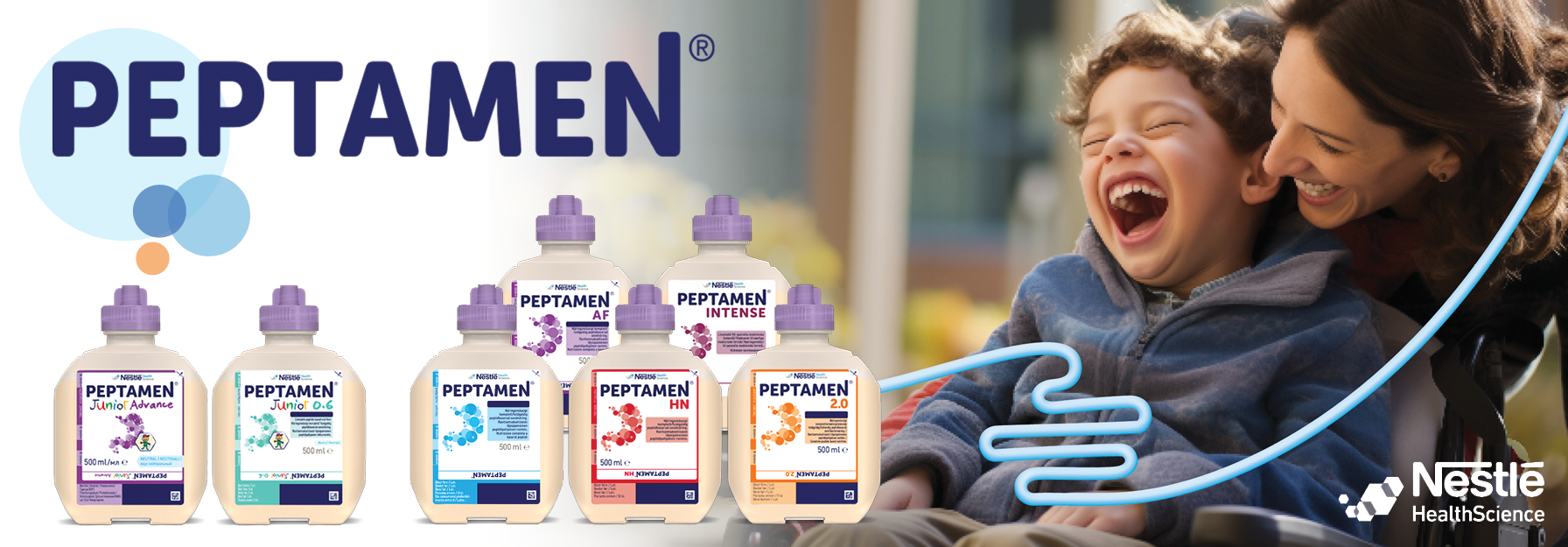 eptamen-produkter fra Nestlé for ernæringsterapi